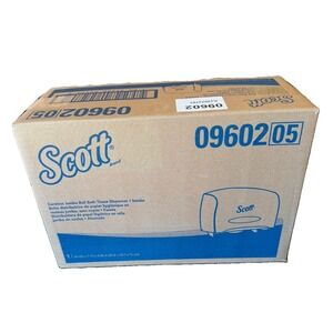 Scott 09602-05 Coreless Jumbo Roll Bath Tissue Dispenser Color Smoke New In Box